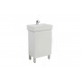 Gloss White Mini Vanity 500*325*850 With Ceramic Top Gloss White Mini Vanity 500*325*850 With Ceramic Top